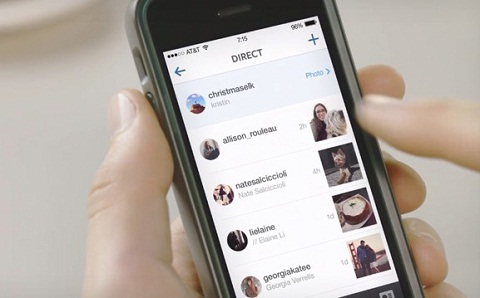 Instagram推新私信功能Direct：支持照片、視頻和文本信息