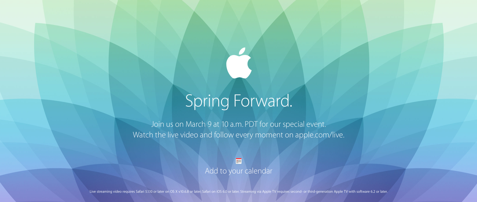 Duang一下，蘋(píng)果發(fā)布會(huì)3月9日就來(lái)了！主角會(huì)是Apple Watch嗎？